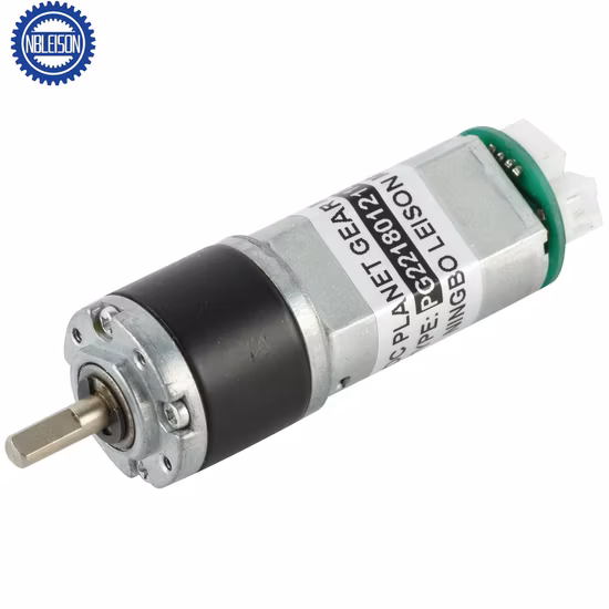 Mikro-DC-Planetengetriebemotor 22 mm 3 V 24 V mit Untersetzungsgetriebe