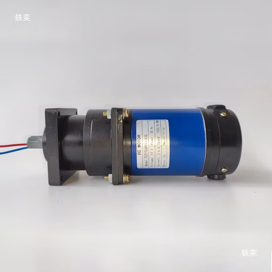 12V 24V Hochgeschwindigkeits-Micro-DC-Bürstenmotor mit 2000 U/min und Untersetzung